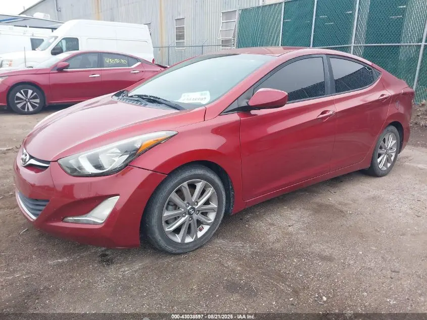 2016 HYUNDAI ELANTRA SE