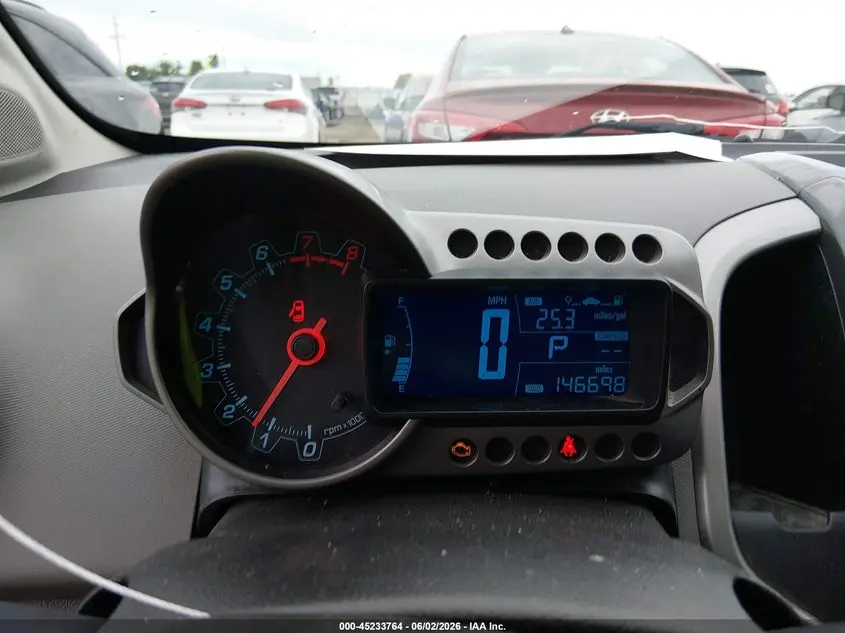 2016 CHEVROLET SONIC LTZ AUTO