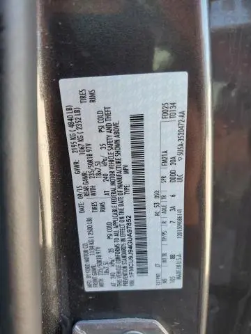 2016 FORD ESCAPE TITANIUM  