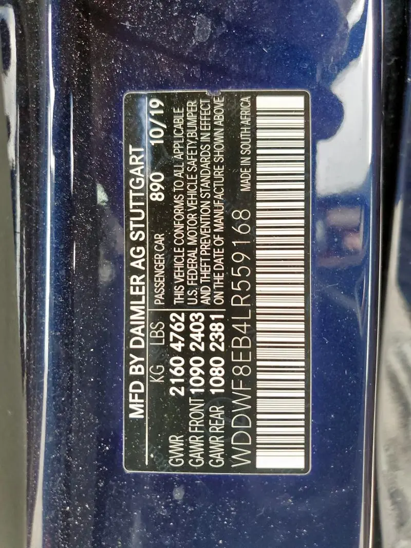 2020 MERCEDES-BENZ C 300 4MATIC  