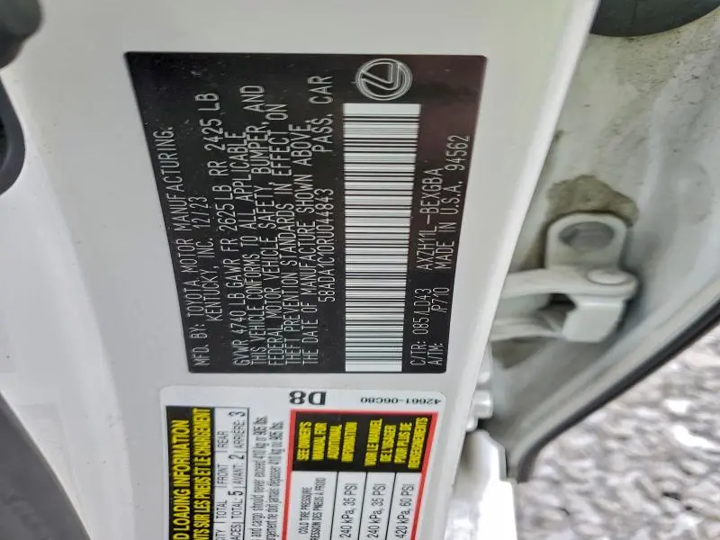 2024 LEXUS ES 300H BASE  