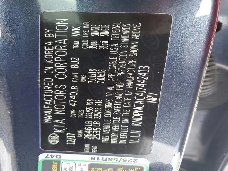 2018 KIA SPORTAGE EX  