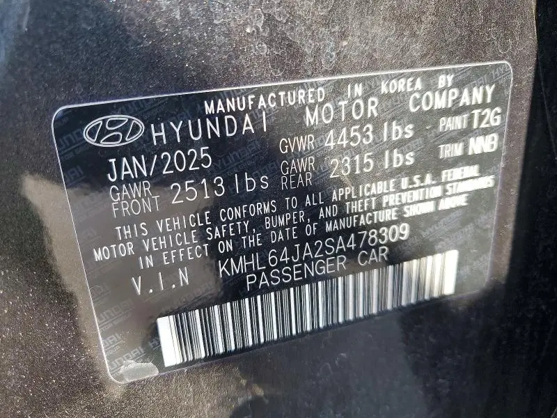 2025 HYUNDAI SONATA SEL  