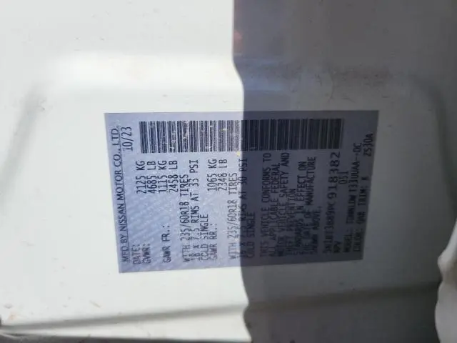 2023 NISSAN ROGUE SV  