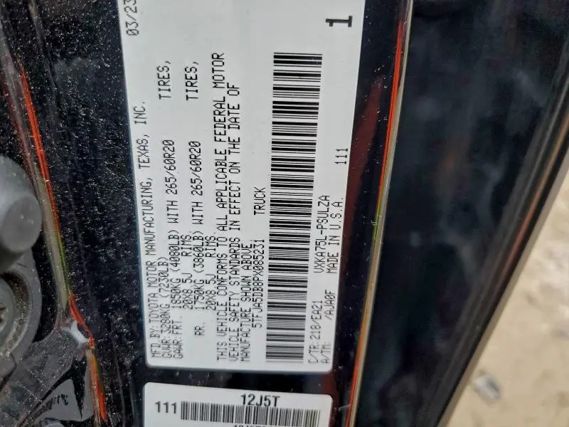 2023 TOYOTA TUNDRA CREWMAX LIMITED  