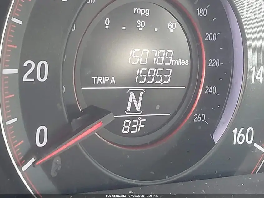 2017 HONDA ACCORD EX