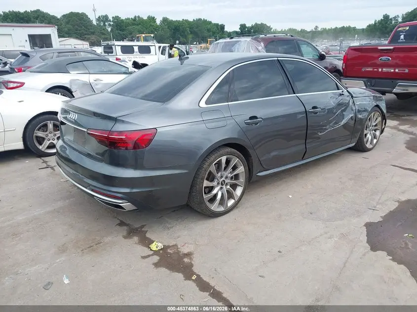 2022 AUDI A4 PREMIUM PLUS 45 TFSI S LINE QUATTRO S TRONIC