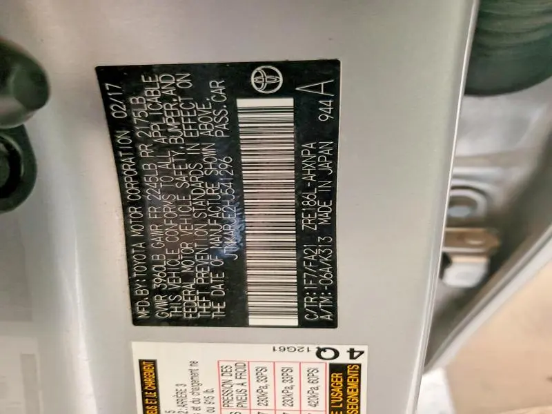 2017 TOYOTA COROLLA IM   