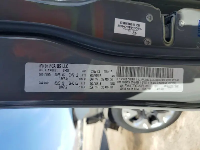 2019 JEEP COMPASS LIMITED  