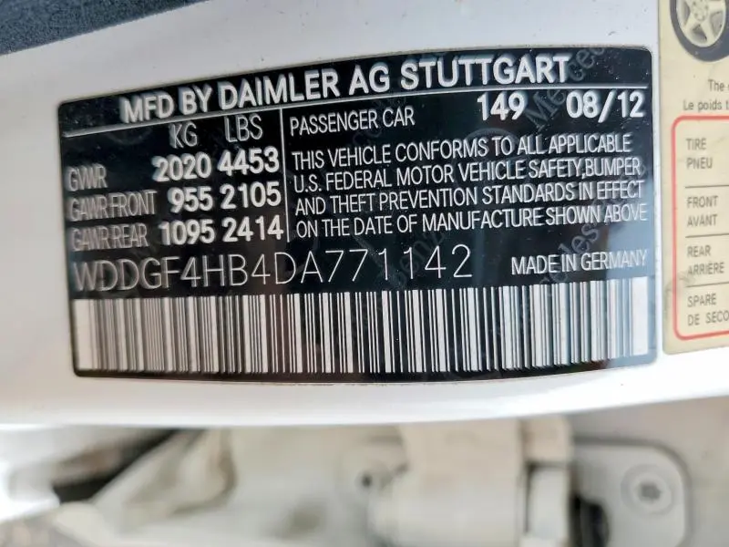 2013 MERCEDES-BENZ C 250  