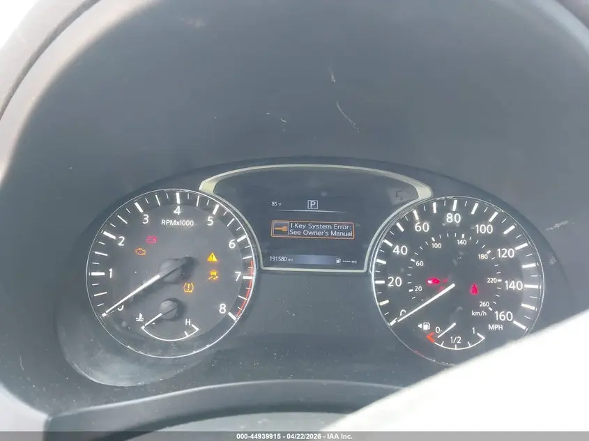 2016 NISSAN ALTIMA 2.5/2.5 S/2.5 SL/2.5 SR/2.5 SV