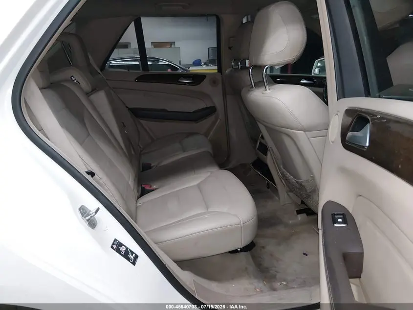2012 MERCEDES-BENZ ML 350 4MATIC