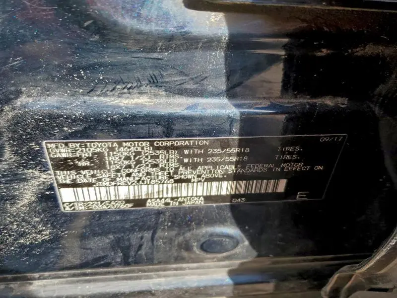 2018 TOYOTA RAV4 LIMITED  