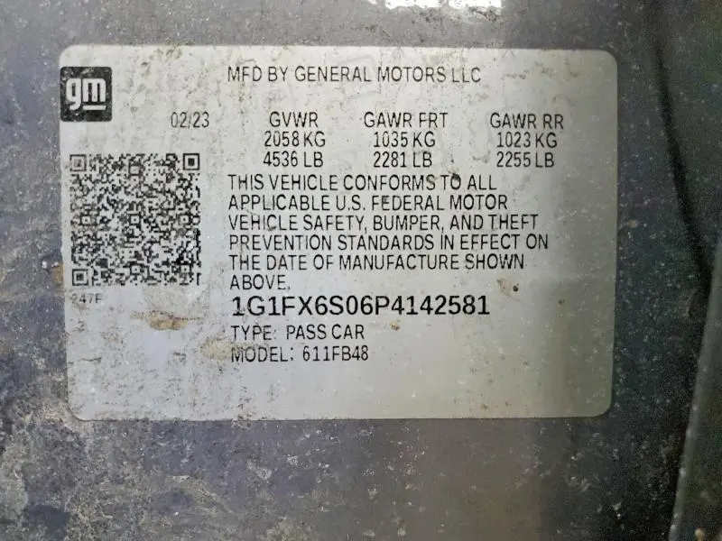2023 CHEVROLET BOLT EV 2LT  