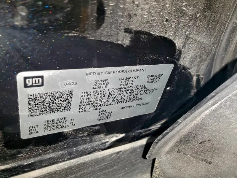 2023 CHEVROLET TRAILBLAZER LT  