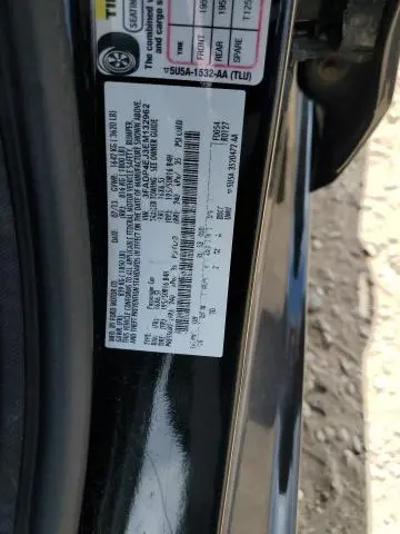 2014 FORD FIESTA SE  