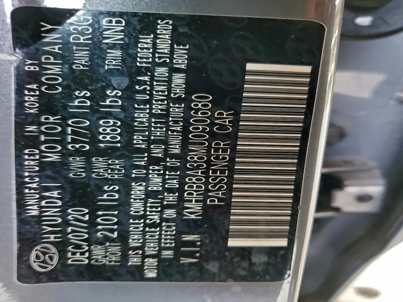 2021 HYUNDAI VENUE SE  