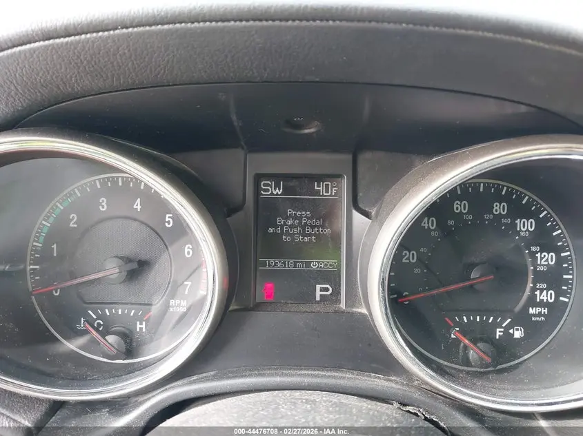 2012 JEEP GRAND CHEROKEE OVERLAND