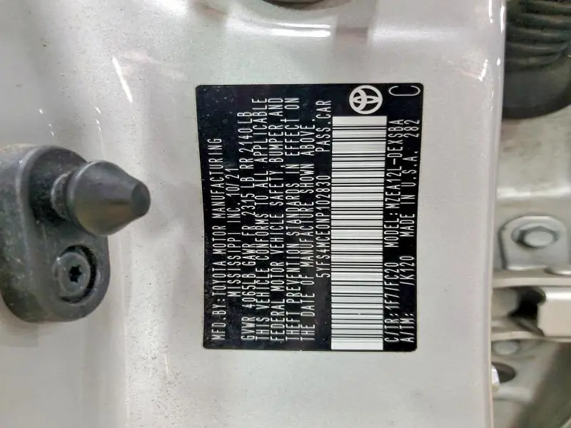 2022 TOYOTA COROLLA SE  