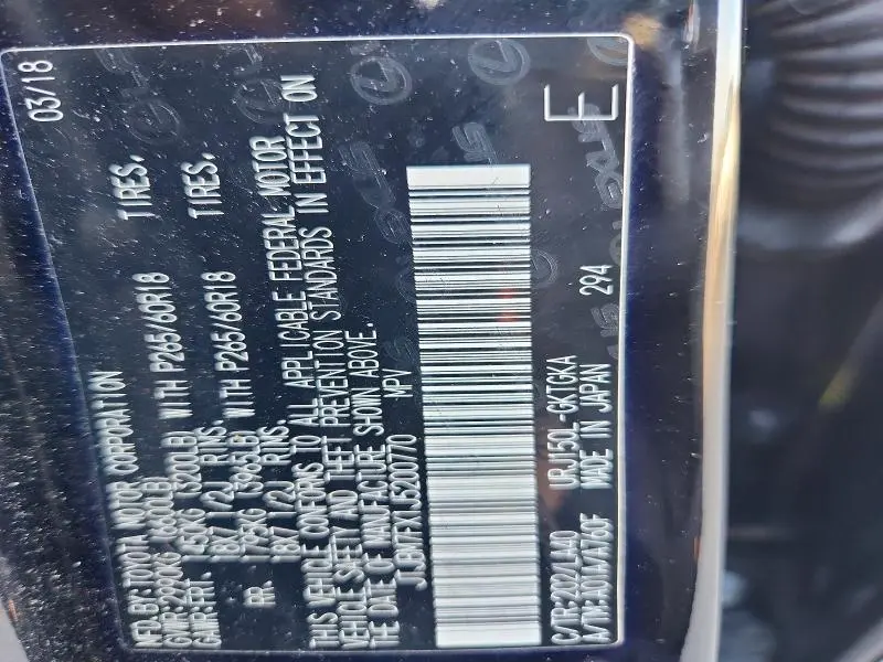 2018 LEXUS GX 460 BASE  
