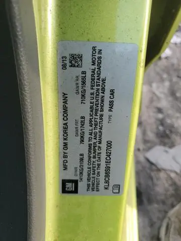 2014 CHEVROLET SPARK LS