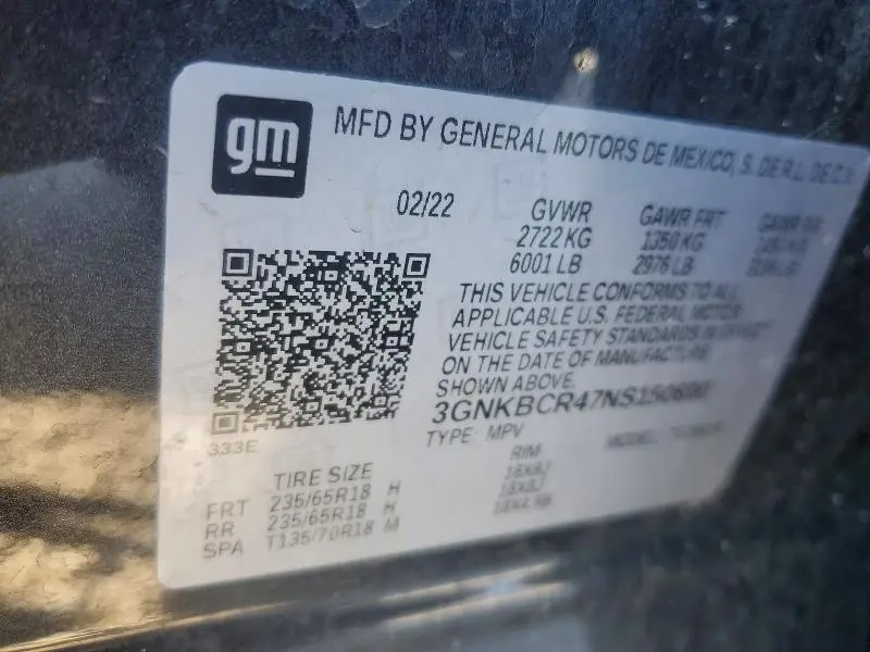 2022 CHEVROLET BLAZER 2LT  