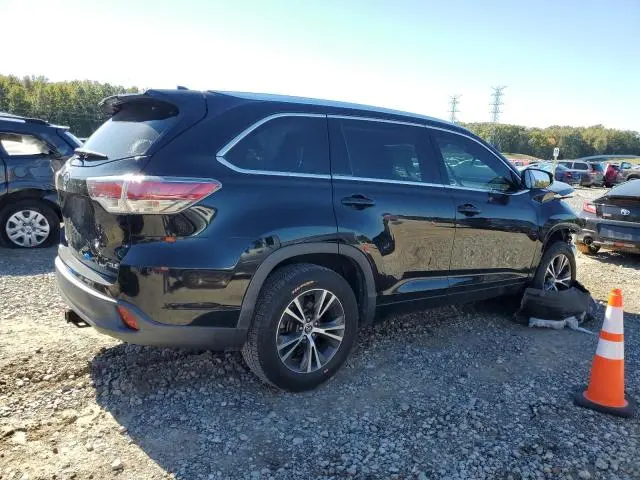 2016 TOYOTA HIGHLANDER XLE  