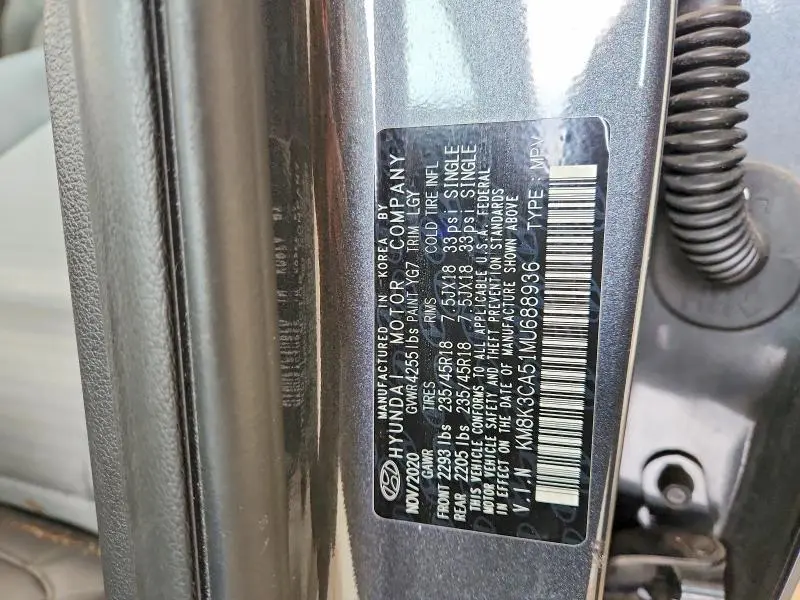 2021 HYUNDAI KONA LIMITED  
