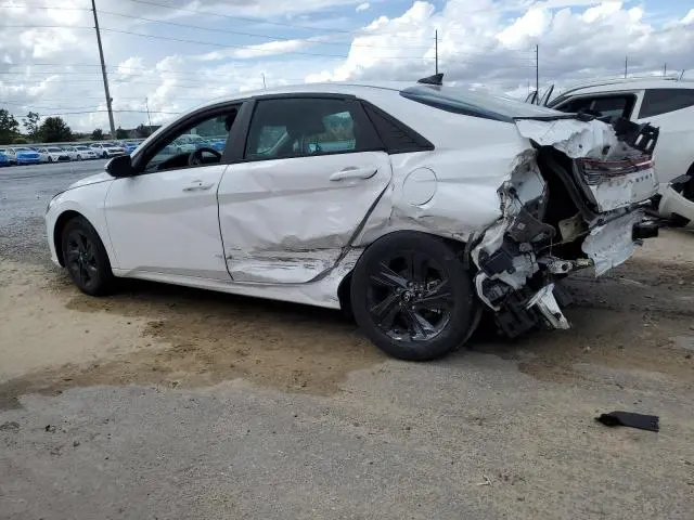 2022 HYUNDAI ELANTRA BLUE  