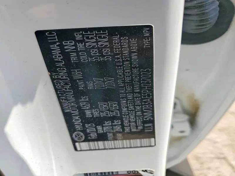 2023 HYUNDAI TUCSON SEL  