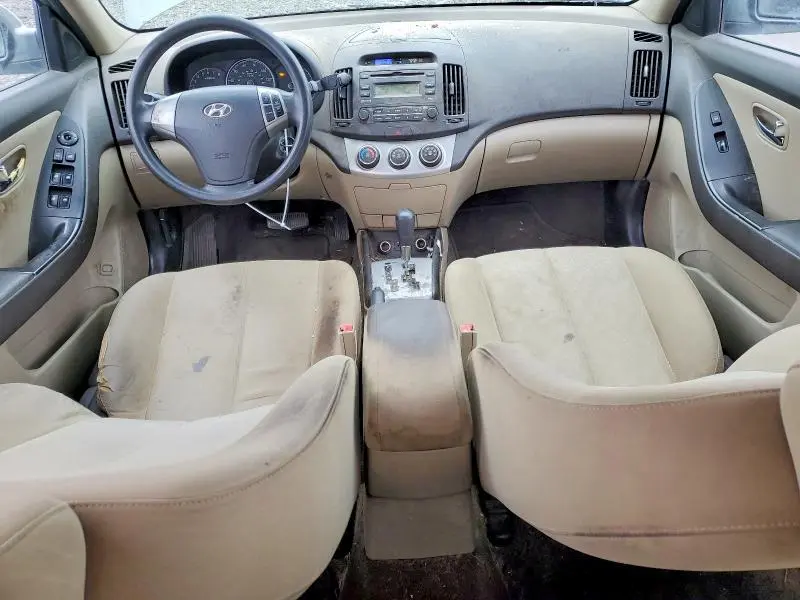 2010 HYUNDAI ELANTRA BLUE  