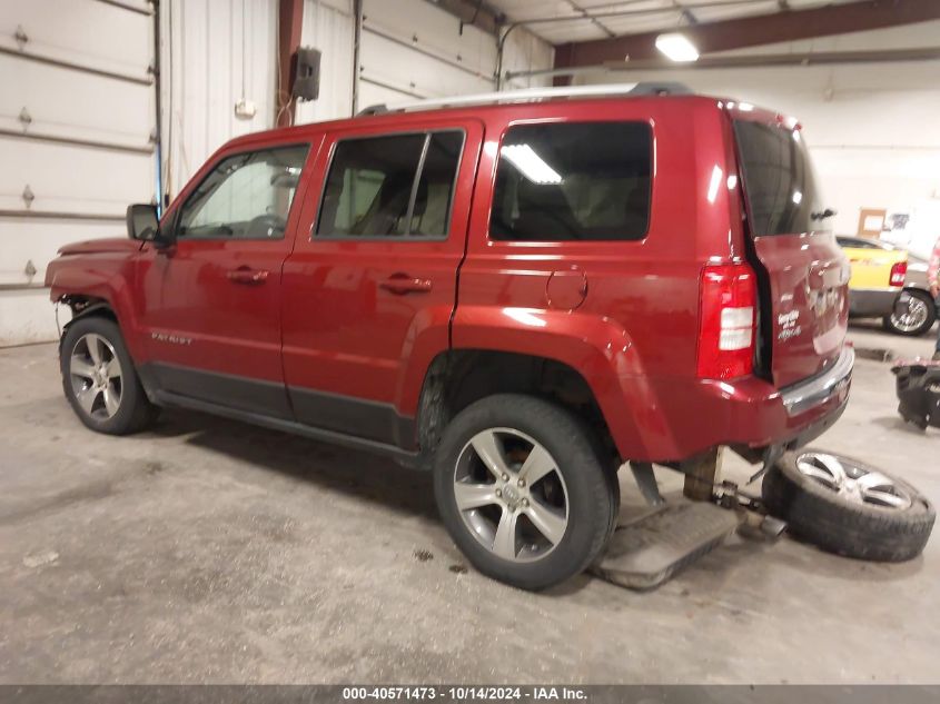 2016 JEEP PATRIOT HIGH ALTITUDE EDITION