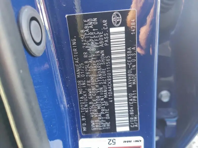 2025 TOYOTA CAMRY XSE  