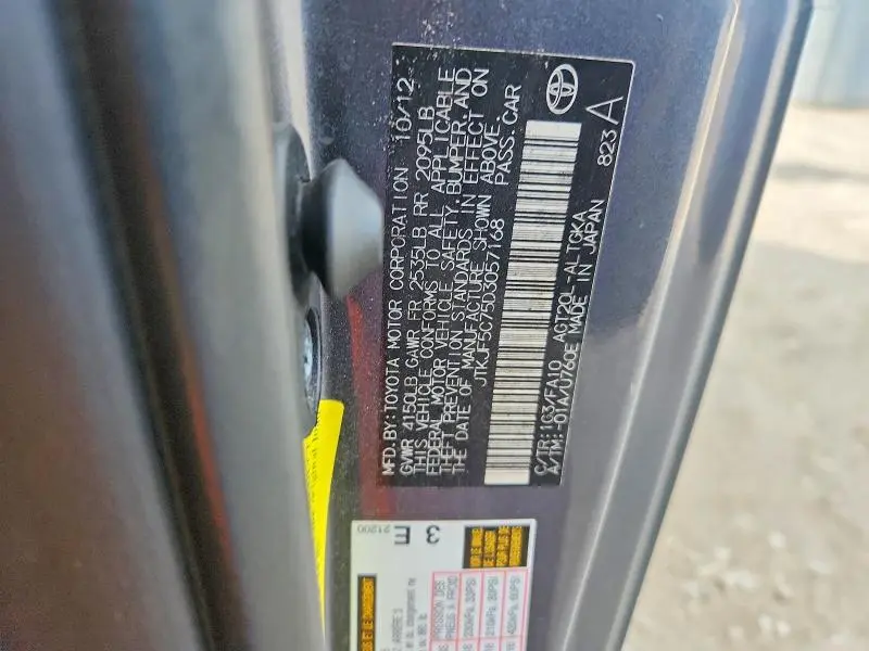 2013 SCION TC BASE  