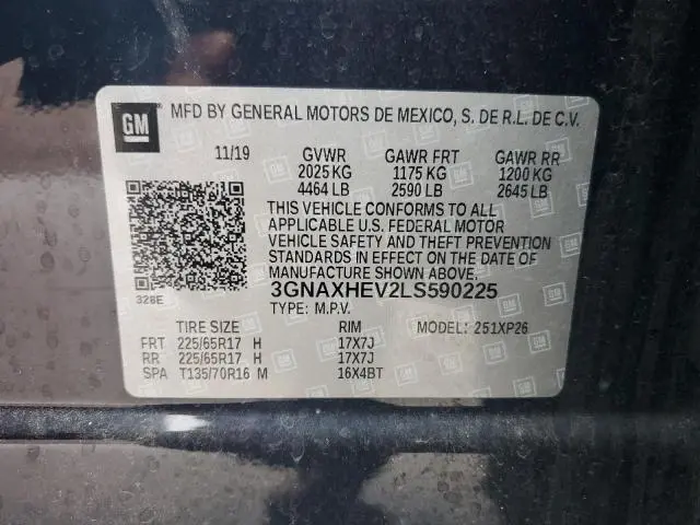 2020 CHEVROLET EQUINOX LS  