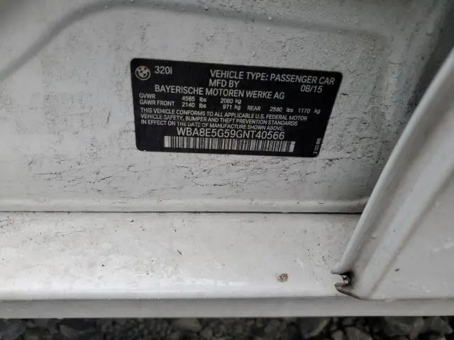 2016 BMW 320 XI  