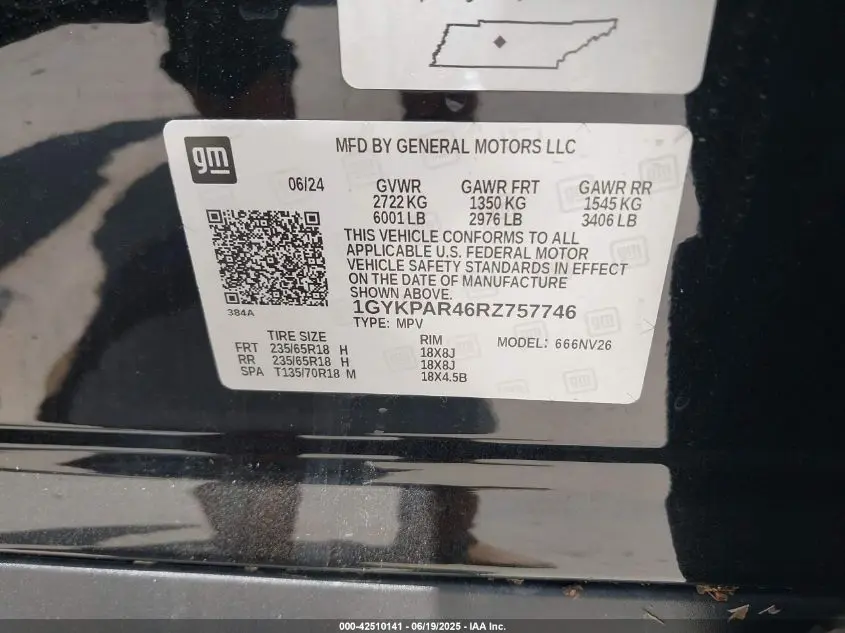 2024 CADILLAC XT6 FWD LUXURY
