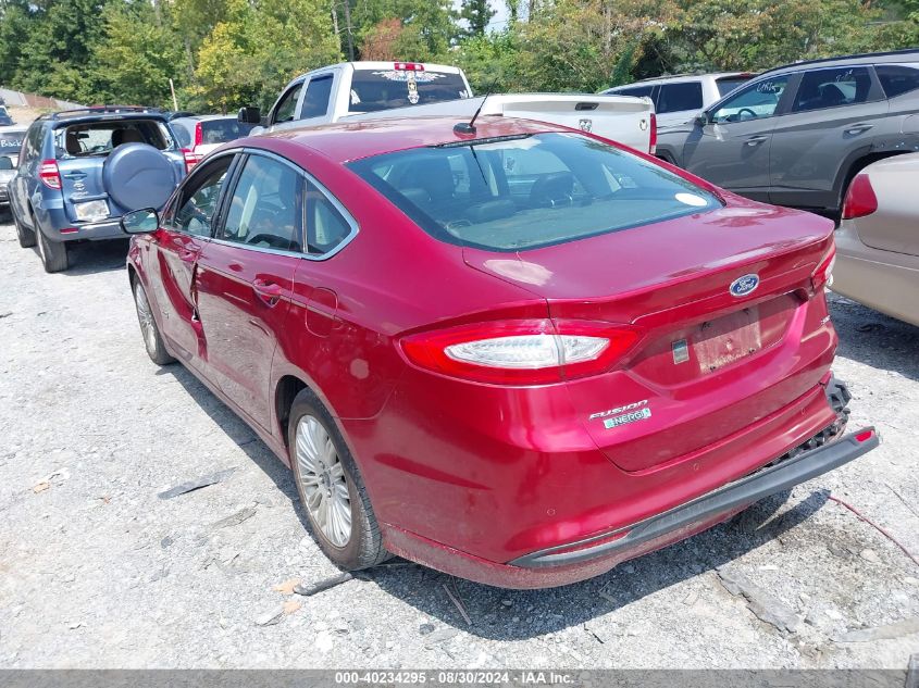 2013 FORD FUSION ENERGI SE LUXURY