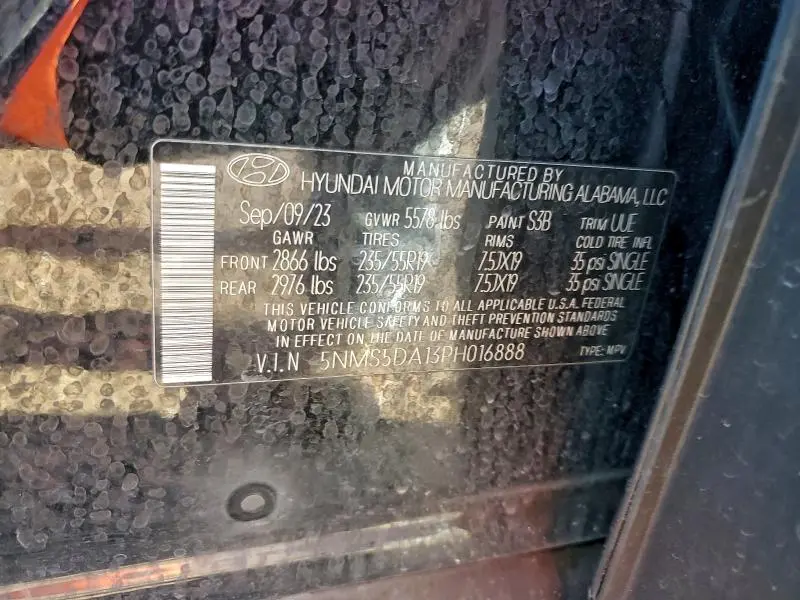 2023 HYUNDAI SANTA FE LIMITED  