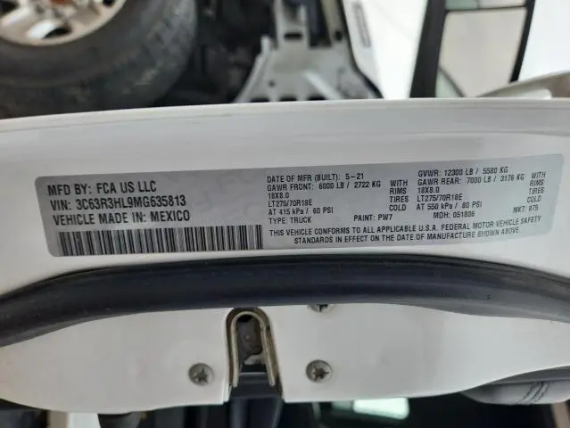 2021 RAM 3500 BIG HORN  