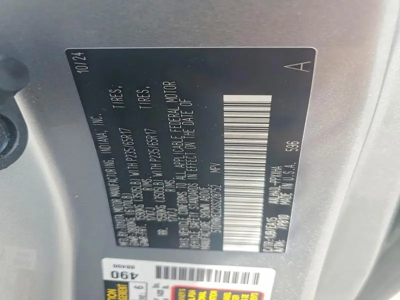 2025 TOYOTA SIENNA XLE 8-PASSENGER  