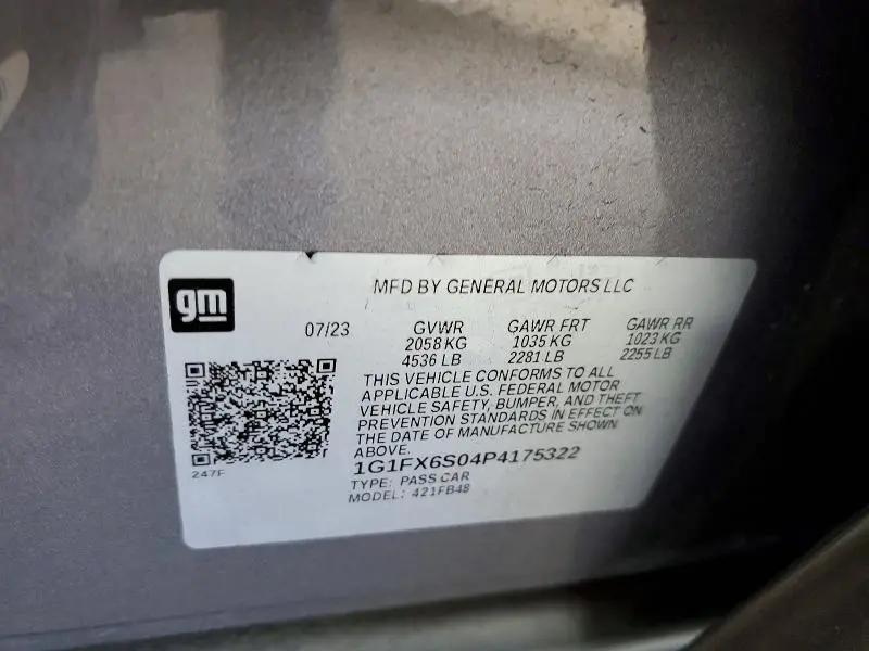 2023 CHEVROLET BOLT EV 2LT  