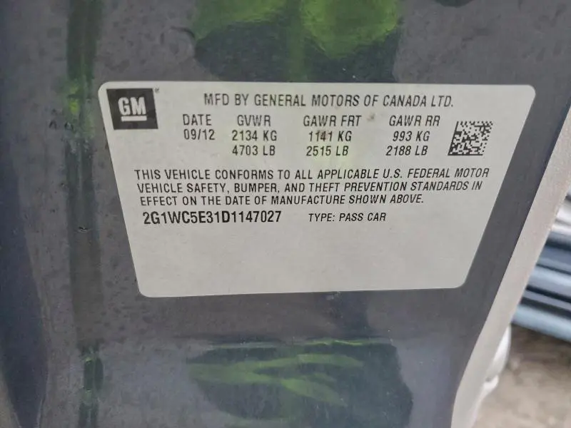 2013 CHEVROLET IMPALA LTZ  