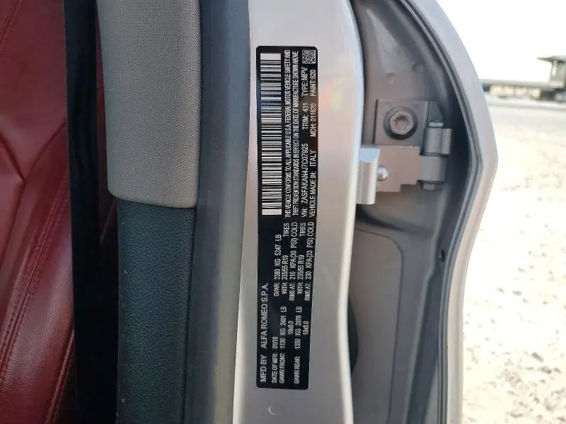 2018 ALFA ROMEO STELVIO   