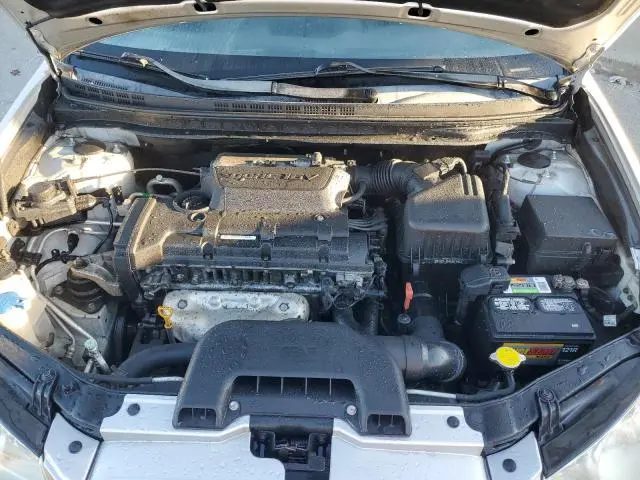 2010 HYUNDAI ELANTRA BLUE  