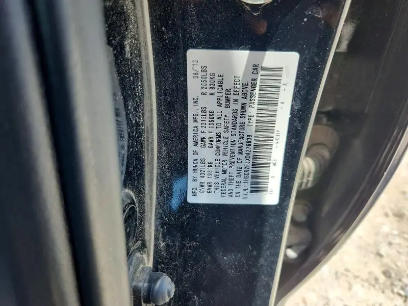 2013 HONDA ACCORD SPORT  