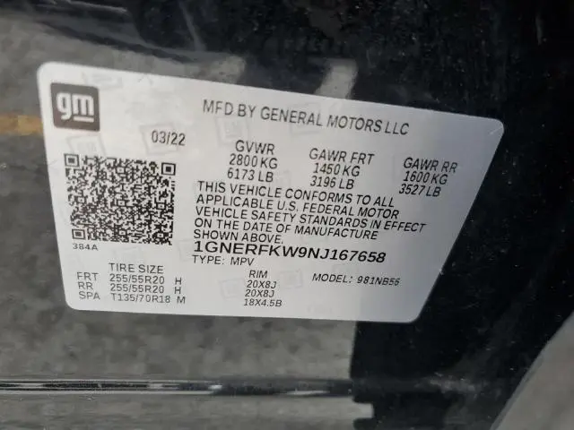 2022 CHEVROLET TRAVERSE LS  