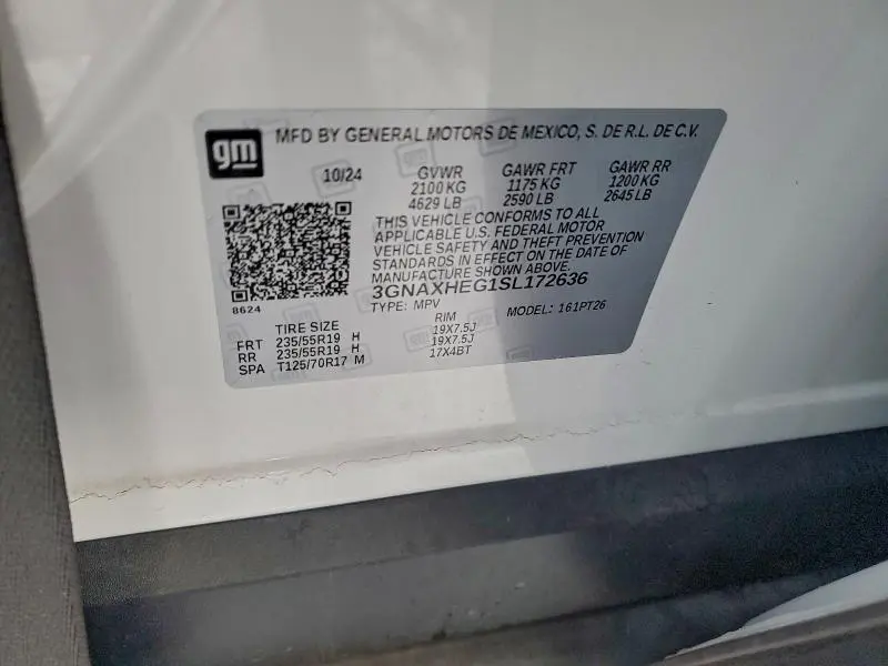 2025 CHEVROLET EQUINOX LT  