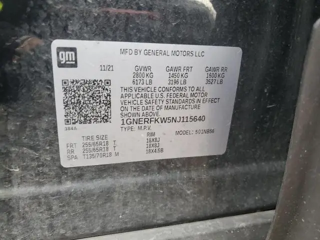 2022 CHEVROLET TRAVERSE LS  