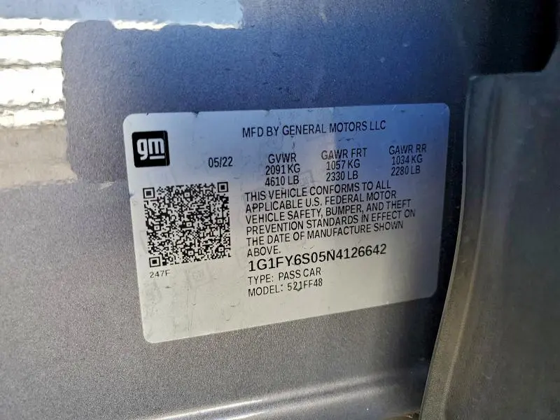 2022 CHEVROLET BOLT EUV LT  